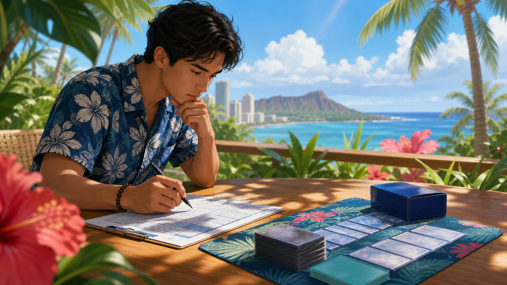 大会結果を読み解くカードゲームの分析風景